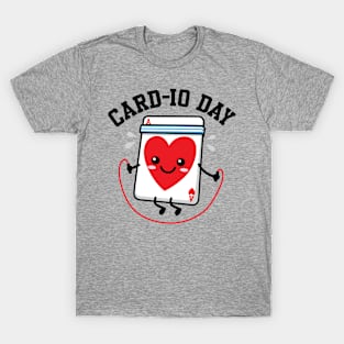 Card Cardio Day Ace of Hearts T-Shirt